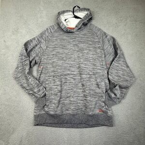 Cinch Wild Dove Gray Heathered Pullover Hoodie Raglan‎ Sleeves Mens Size L